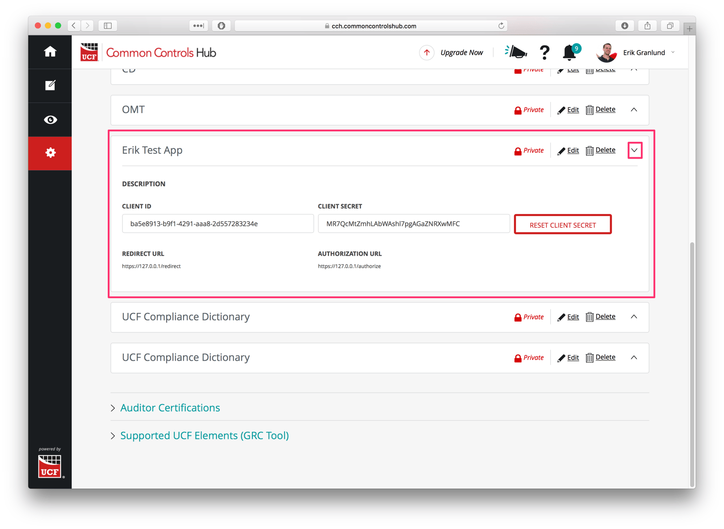 How do I create an Application?